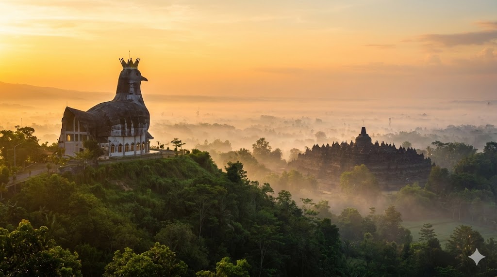 Bukit Rhema (Gereja Ayam): Melihat Borobudur dari Sudut Berbeda