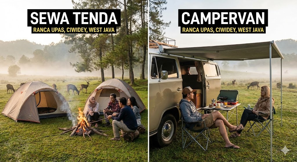 Sewa Tenda vs Campervan